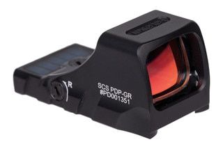 Holosun SCS Green Dot Pistol Reflex Sight Fits Walther PDP 2.0 has lightweight aluminum housing